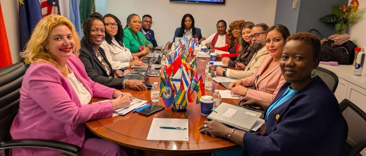 The Institute of Public Policy and Diplomacy Research conducting the Peacebuilding training at the IPPDR headquarters in New York city