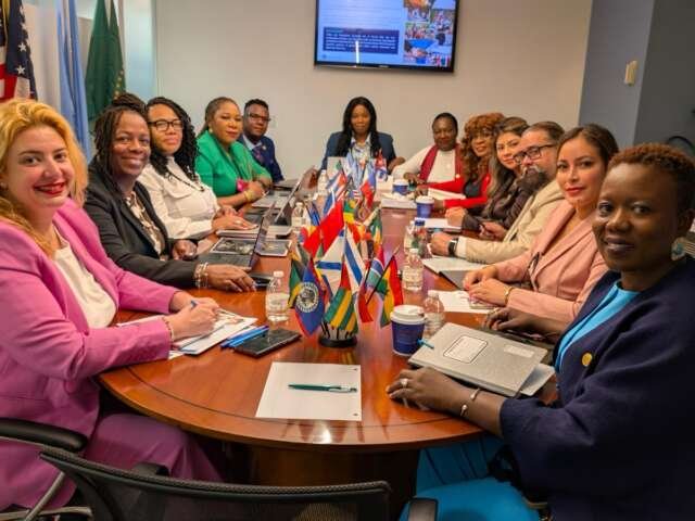 The Institute of Public Policy and Diplomacy Research conducting the Peacebuilding training at the IPPDR headquarters in New York city